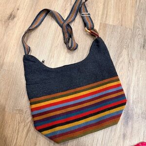 Kayto Wool & Sheep Hand Knitted Crossbody Bag